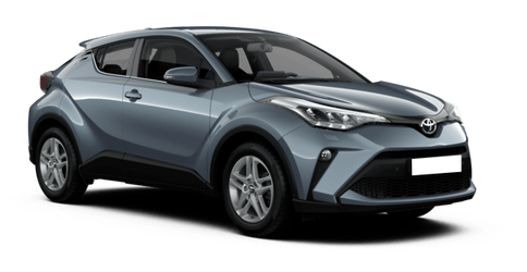 Toyota C-HR Серо-голубой металлик