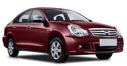 Nissan Almera Красный