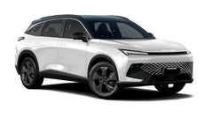 BAIC X55 Белый металлик с чёрной крышей